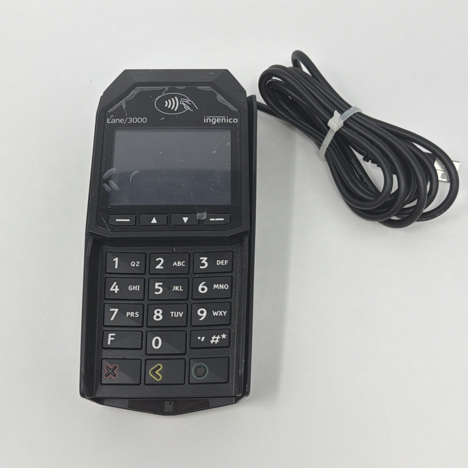 Ingenico Lane 3000 CL/Eth USB Pin-Pad Credit Card Machine Terminal Tap to Pay