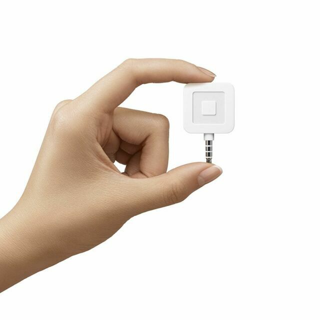 Square A-PKG-0206-01 Credit Debit Card Reader – White for Apple iPhone and Andr…