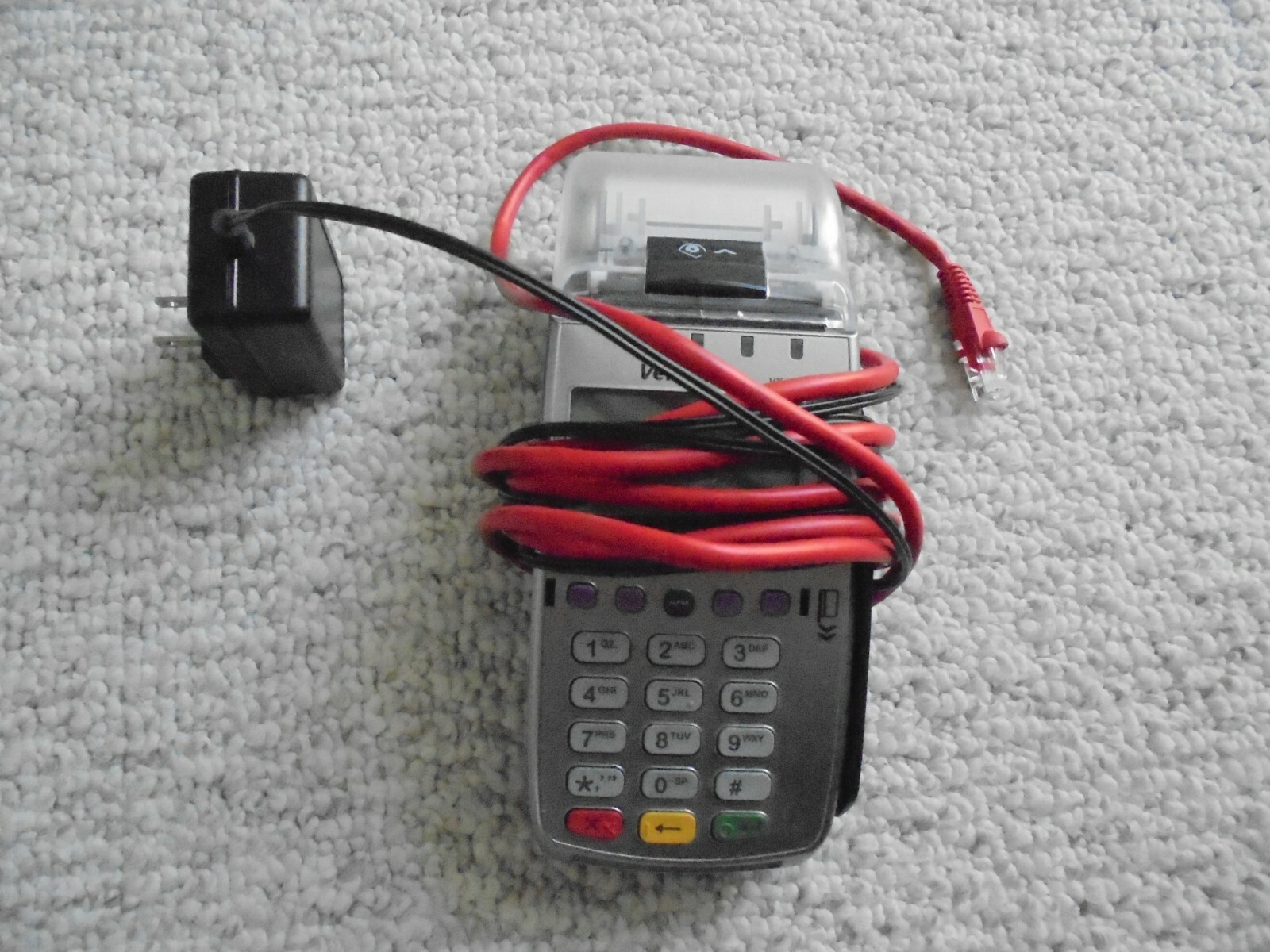 VeriFone VX520 EMV IP used 14 days only Phone,Ethernet and USB connections