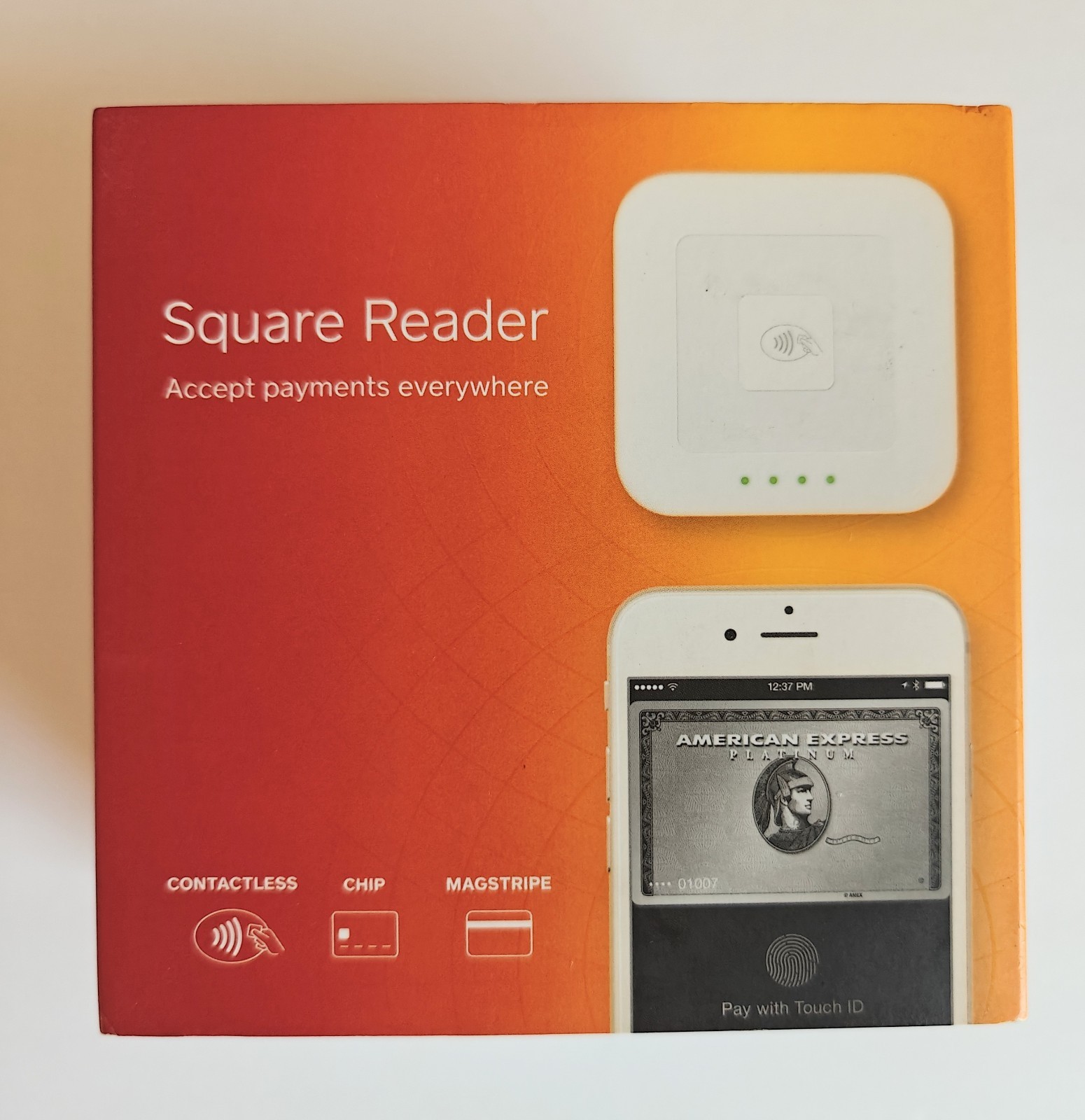 Square Credit Card Reader for Contactless & Chip Machine Android A-SKU-0113 NIP