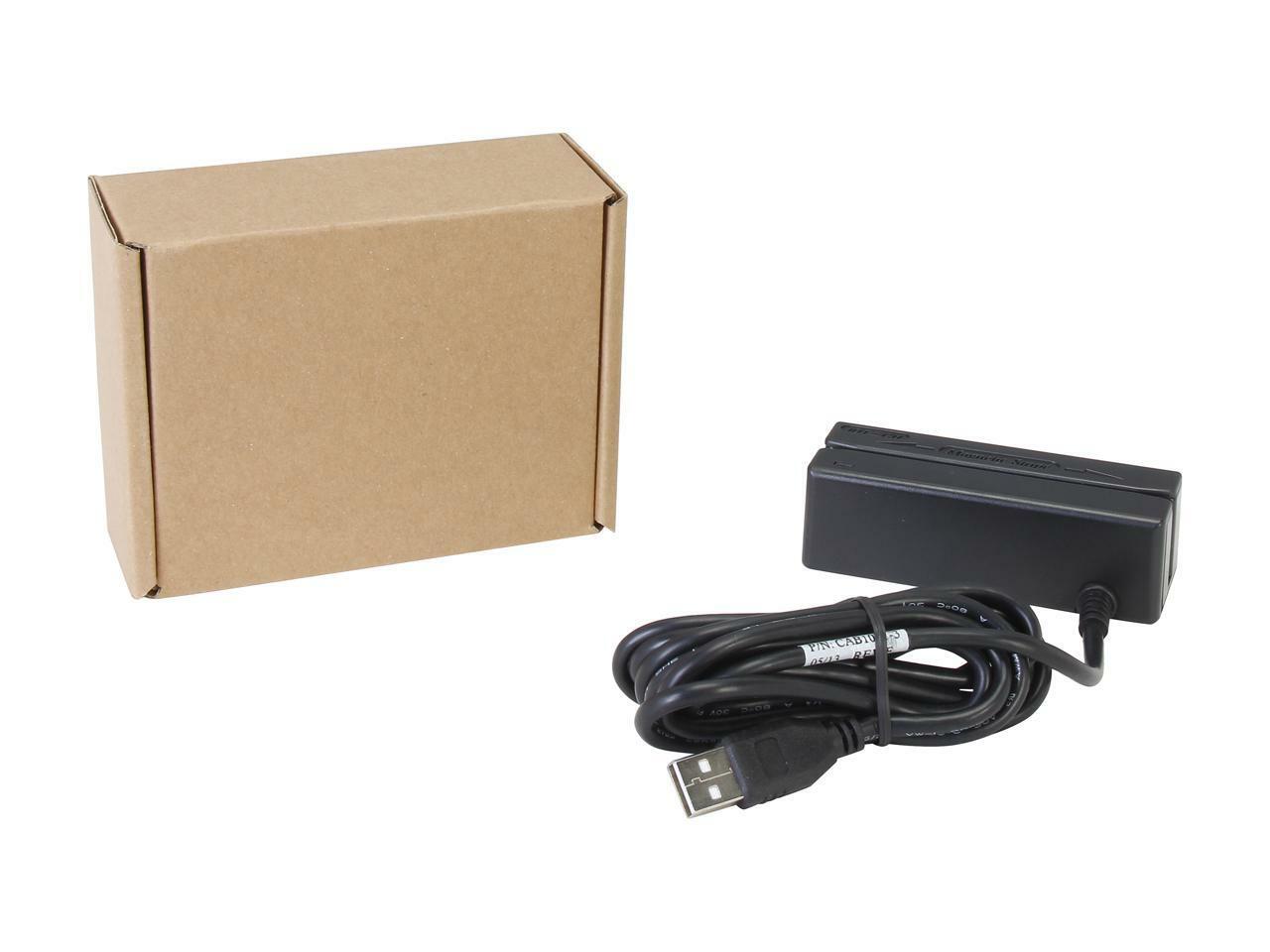 ID TECH IDMB-334133B MiniMag II MagStripe Reader (Black) USB/Keyboard Emulation,