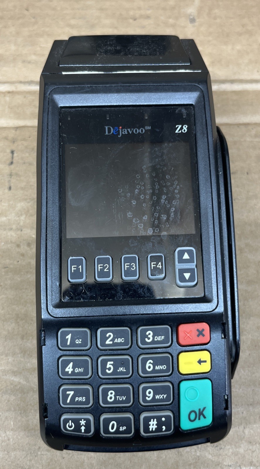 Dejavoo Z9 VEGA3000 Magnetic POS Credit Card Terminal ** Lot of 6 ** PARTS ONLY