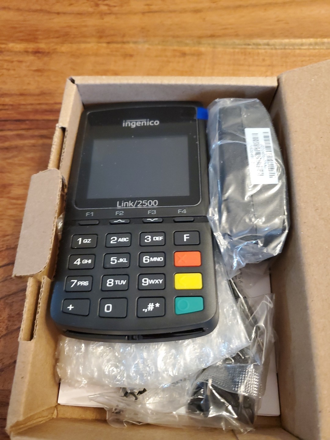 Ingenico LINK/2500 World Pay Payment Terminal PMF30912010U LIN25BX-128+256CL