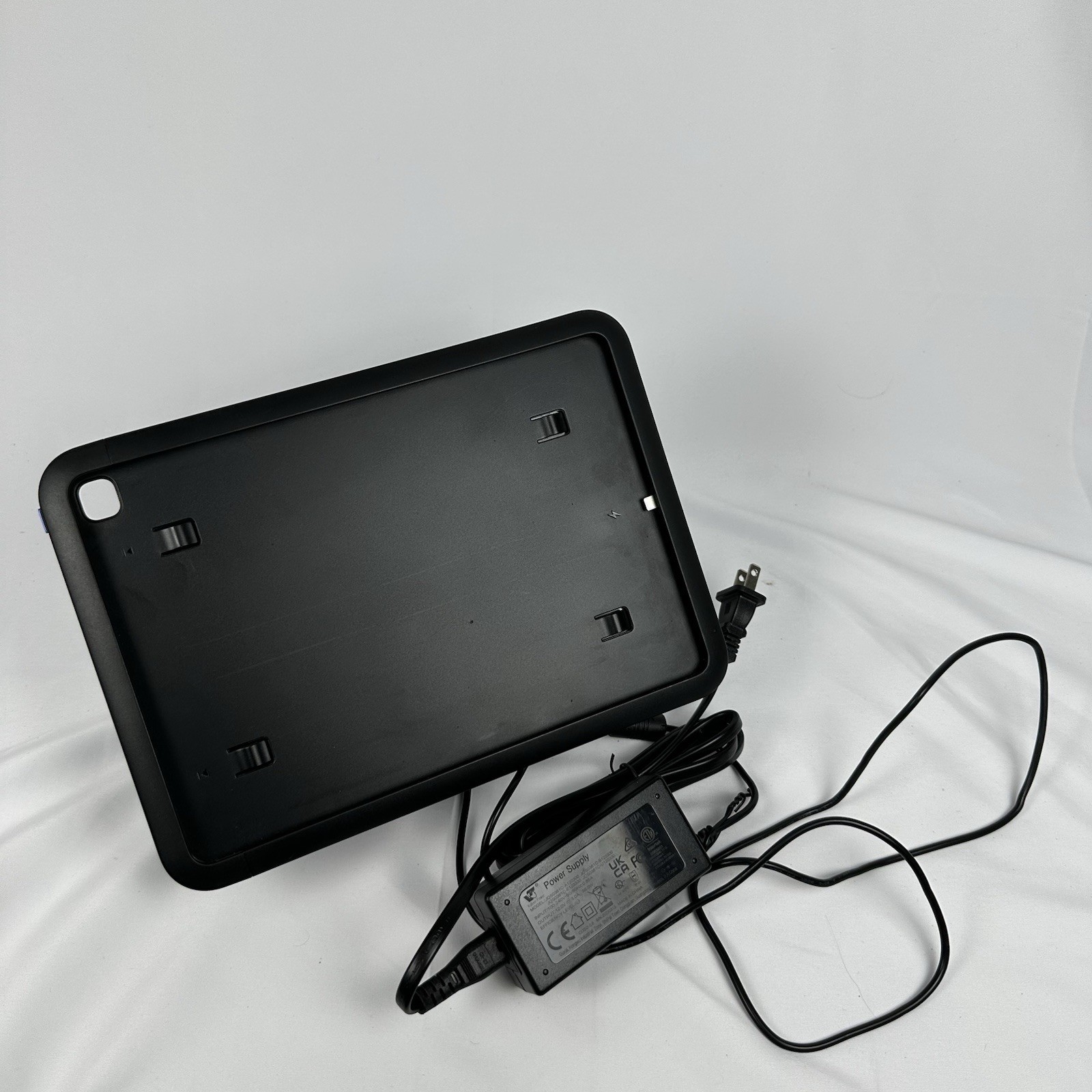 Shopify POS Retail Tablet Stand Case & Power Adapter for iPad – Black