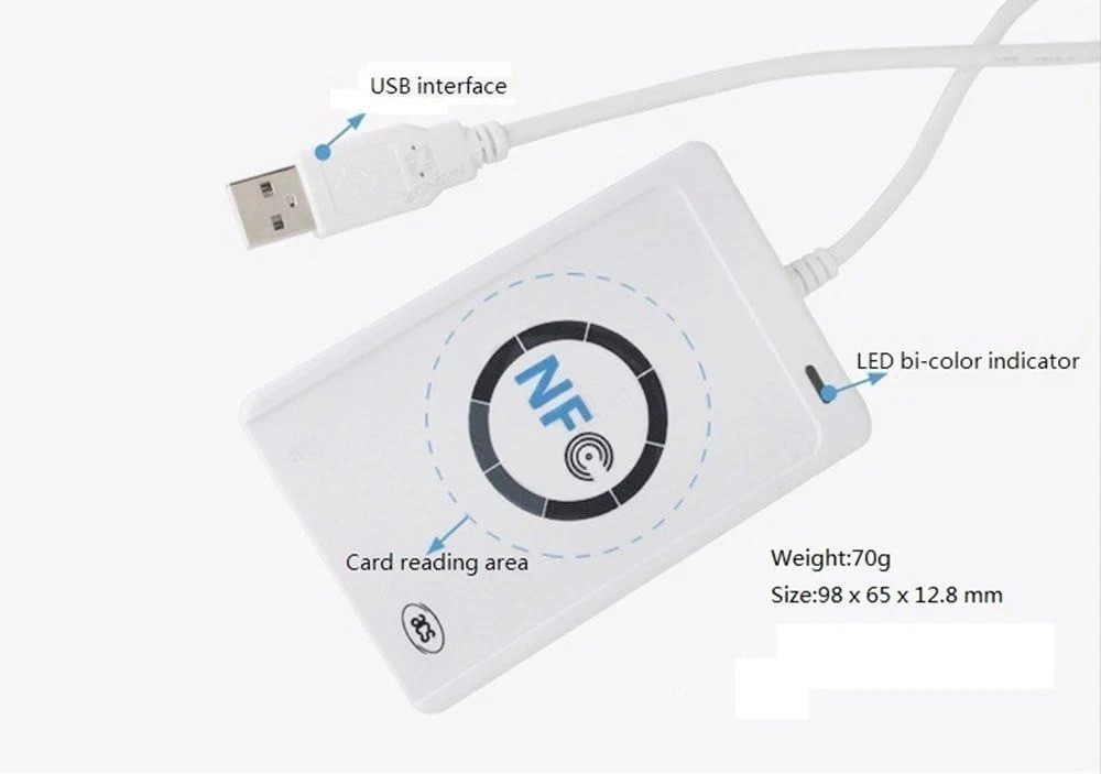 NFC Contactless IC Card Reader Writer USB