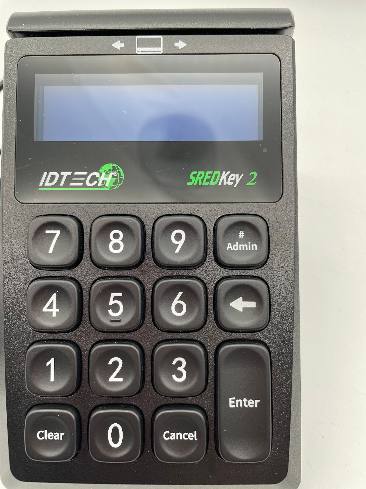 ID TECH SREDKey 2 IDSK2-534E USB 10-Key Keypad with MagStripe Reader – Tested