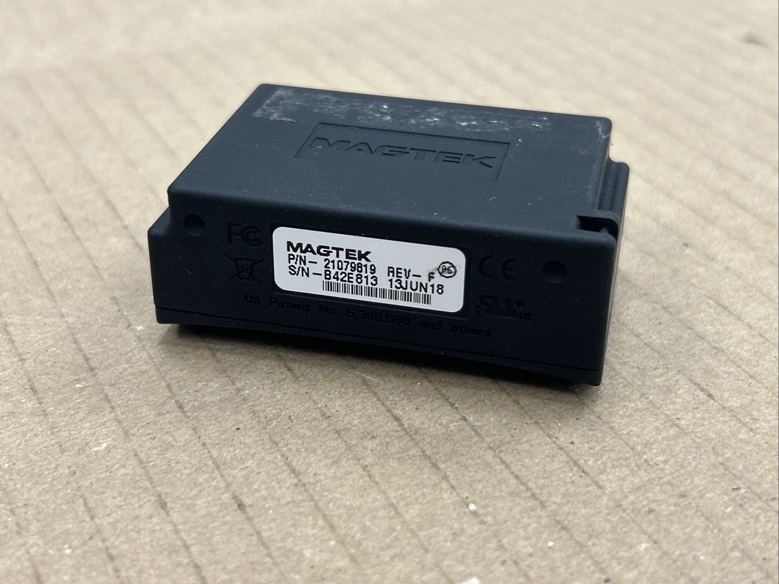 Magtek 21079619 Rev F eDynamo Secure Mag/EMV Chip Mobile Credit Card Reader