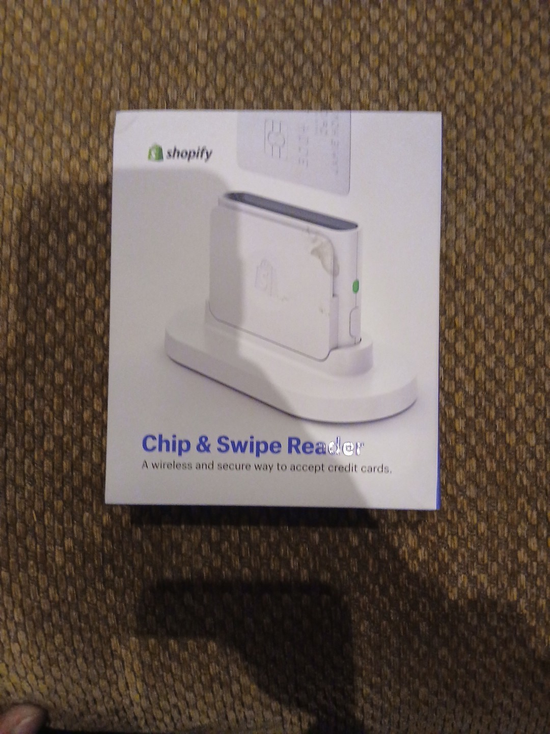 Shopify Credit Card Reader Chip & Swipe White Model S1701 – New