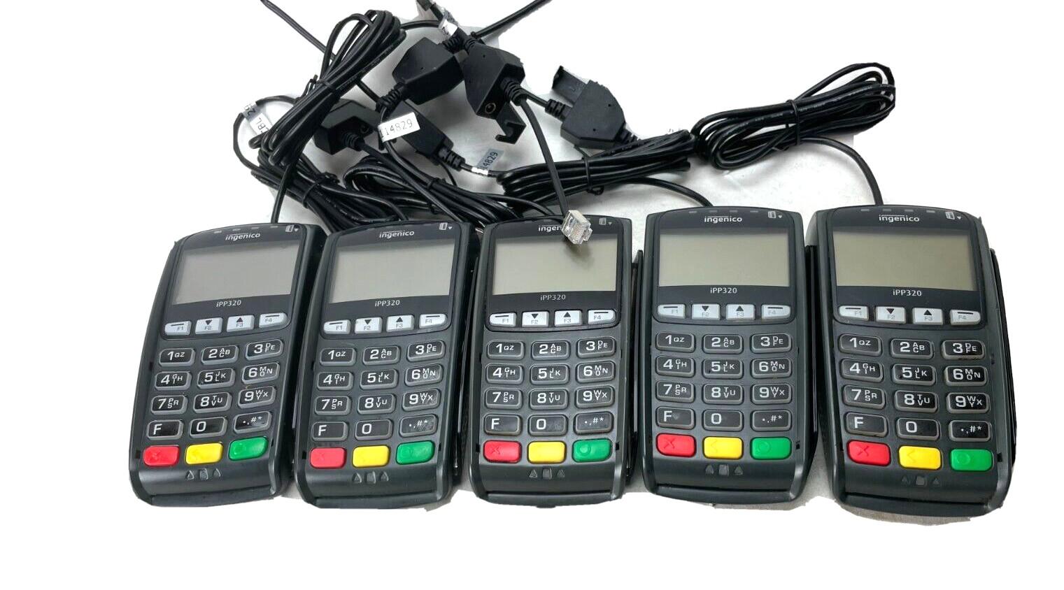 LOT OF 5 Ingenico iPP320 Pin Pad Payment Terminal Swipe Card Reader IPP320