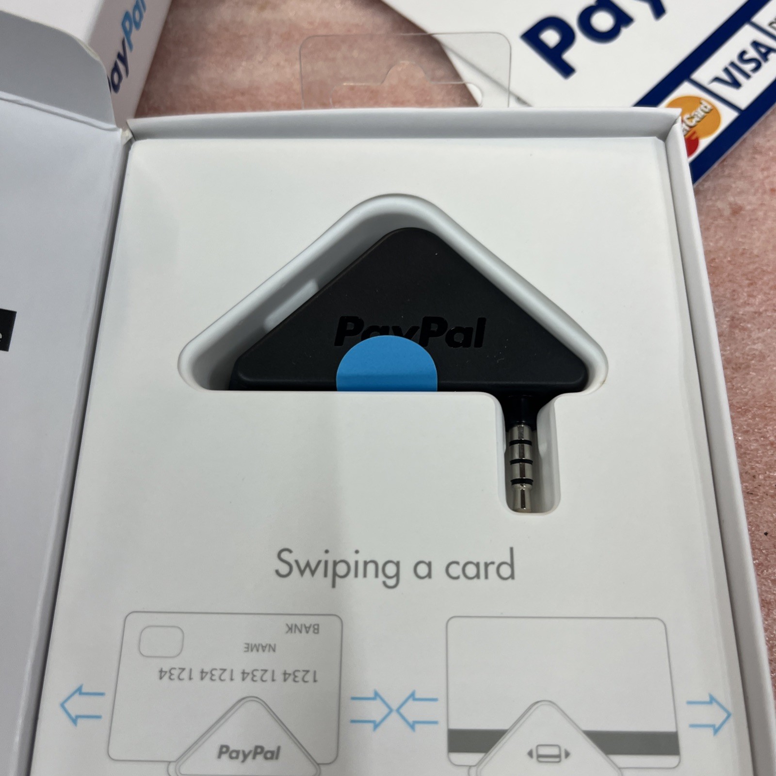 PayPal Mobile Card Reader BRAND NEW Compatible W/IPhone,Android, Windows Devices