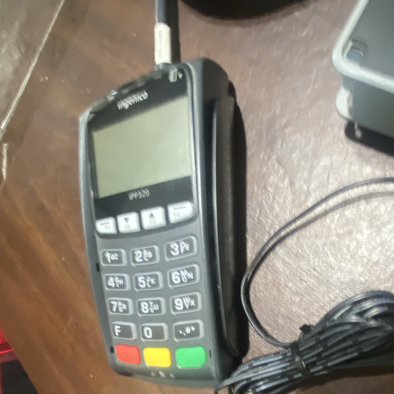 Ingenico iPP320 Wired Card Terminal w/ Base, Power Adapter IPP320-USPHX25A