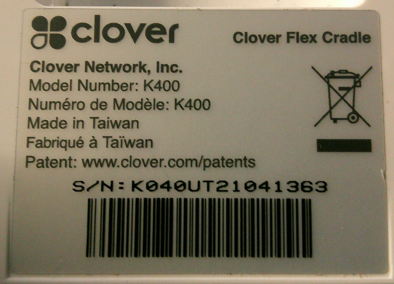 Clover K400