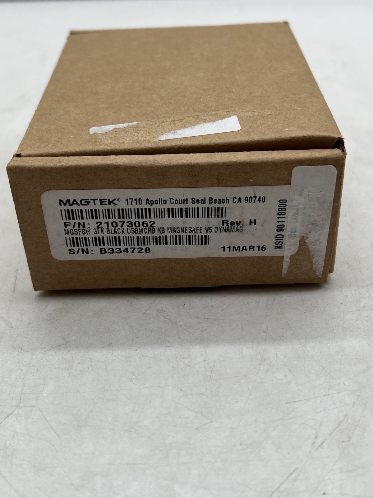 MagTek 21073062 USB Credit Card Swiper V5 – Black Free Shipping