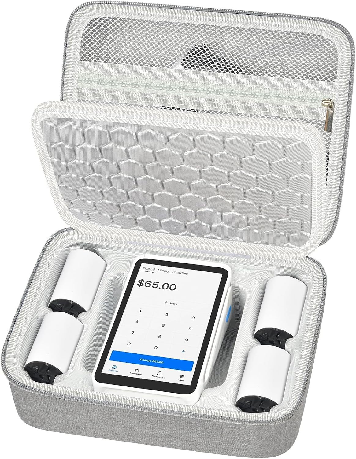 COMECASE Case Compatible with Square Terminal Credit Card Reader, Mobile POS Mac