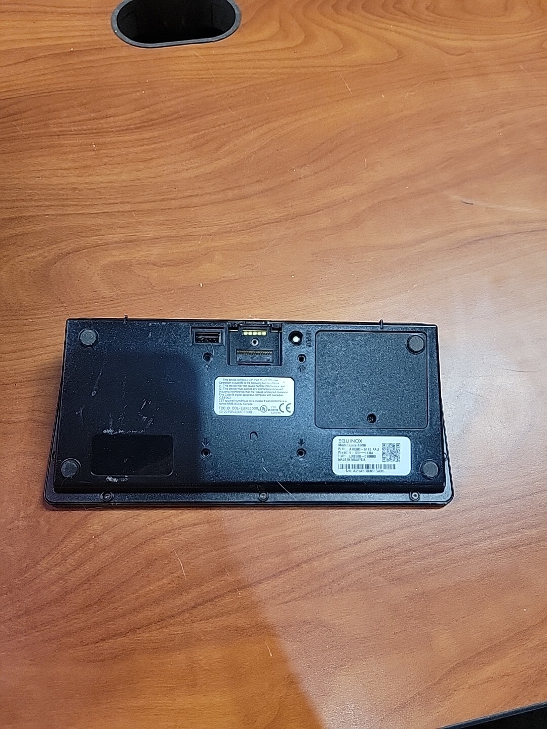 Equinox Luxe 8500i LCD Touchscreen Terminal **UNTESTED**