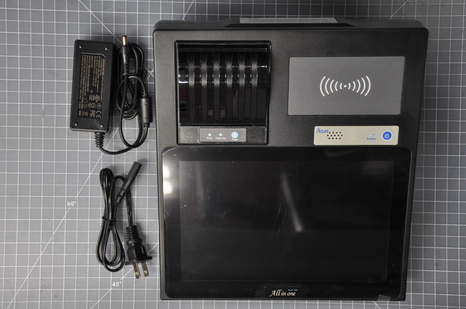 USED ALL-IN-ONE ANDROID POS TERMINAL WITH PRINTER, SCANNER & NFC RA24AOXPOS GRAB