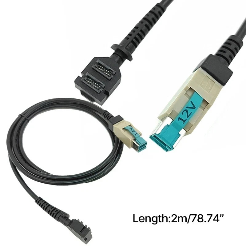 Verifone CBL-282-033-01A Powered USB Cable VX820 VX805 POS NEW