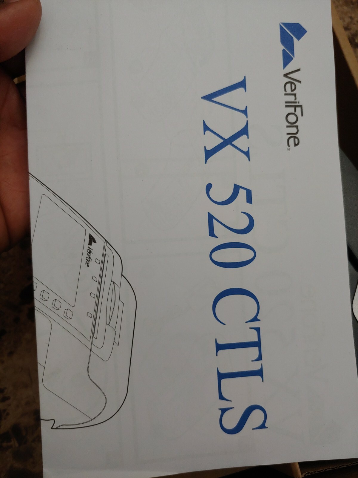 Verifone VX520 CTLS, NAA Dial/Eth, 128/64 MB, STD Keypad, PC13.0