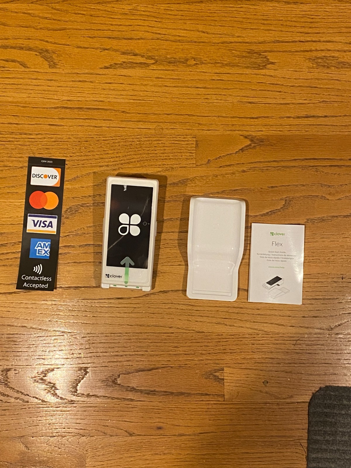 Unlocked Never Used Portable Smart POS Terminal 🍀 Clover Flex 4 (C406) Open Box