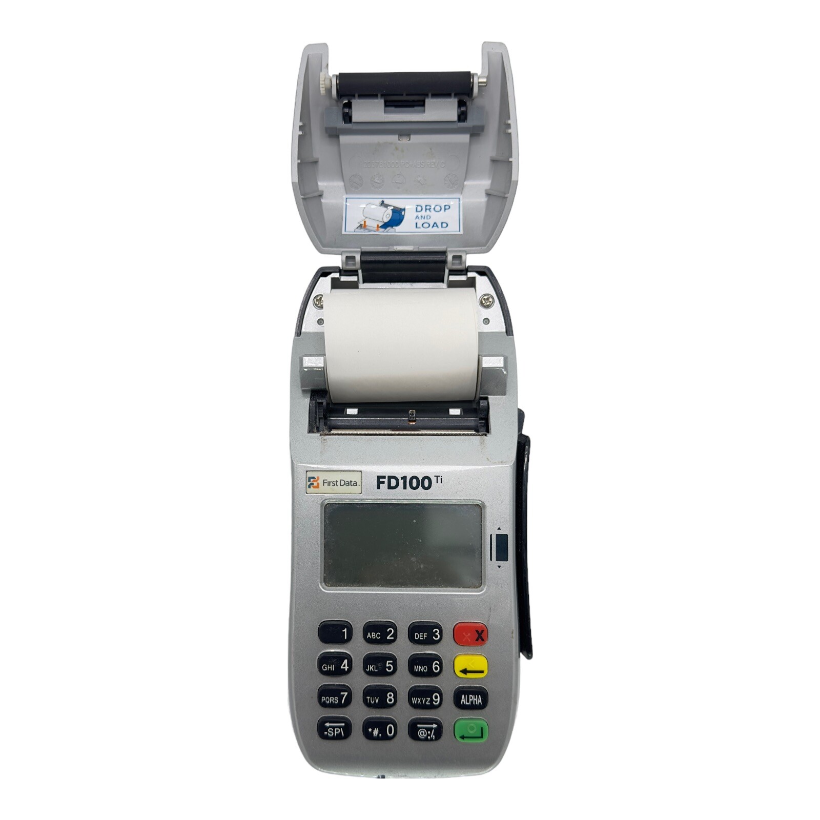 First Data FD100 TI Credit Card Terminal with Power Adapter
