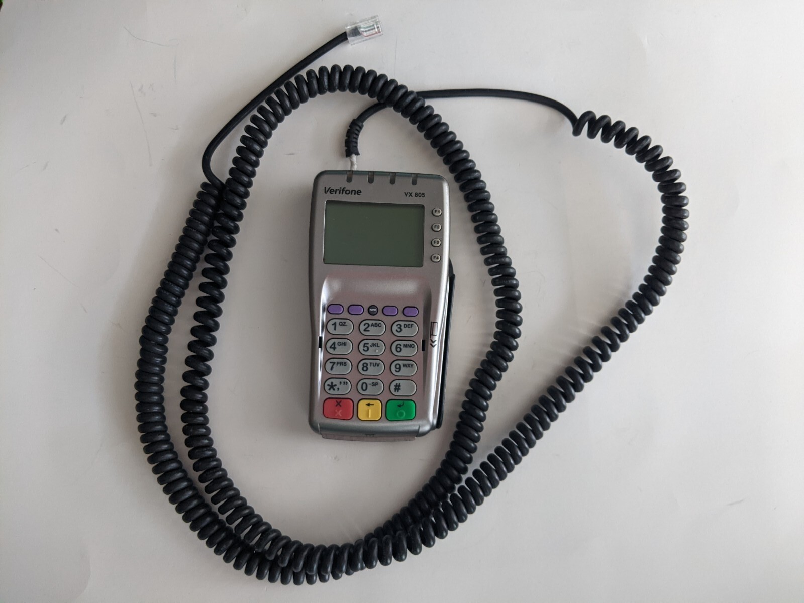 VeriFone VX805 CTLS PINpad Card Reader with Cable