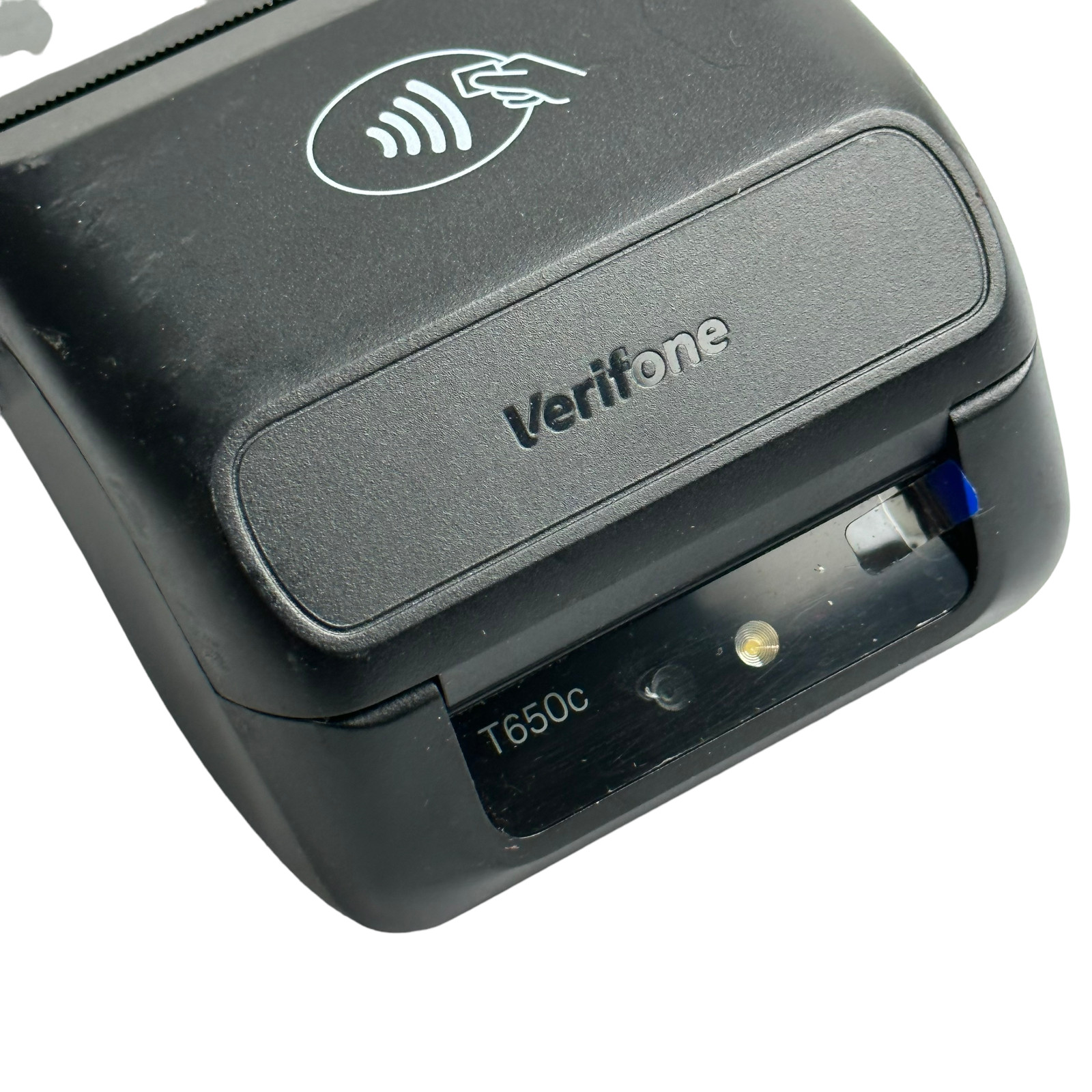 Verifone Trinity T650c Touchscreen Credit Card Terminal No Power Adapter