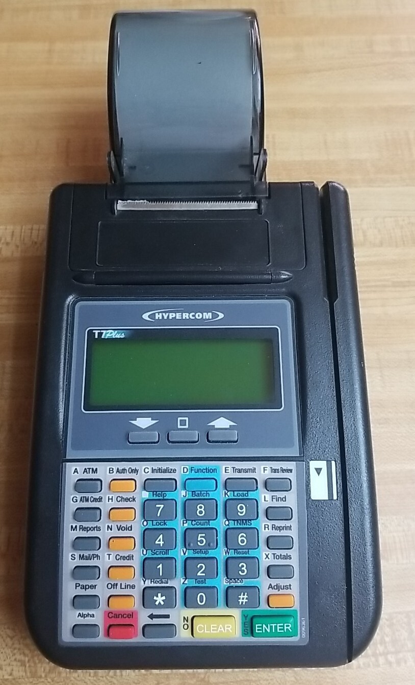 Hypercom T Series T7P/T7Plus Information Transaction Platform