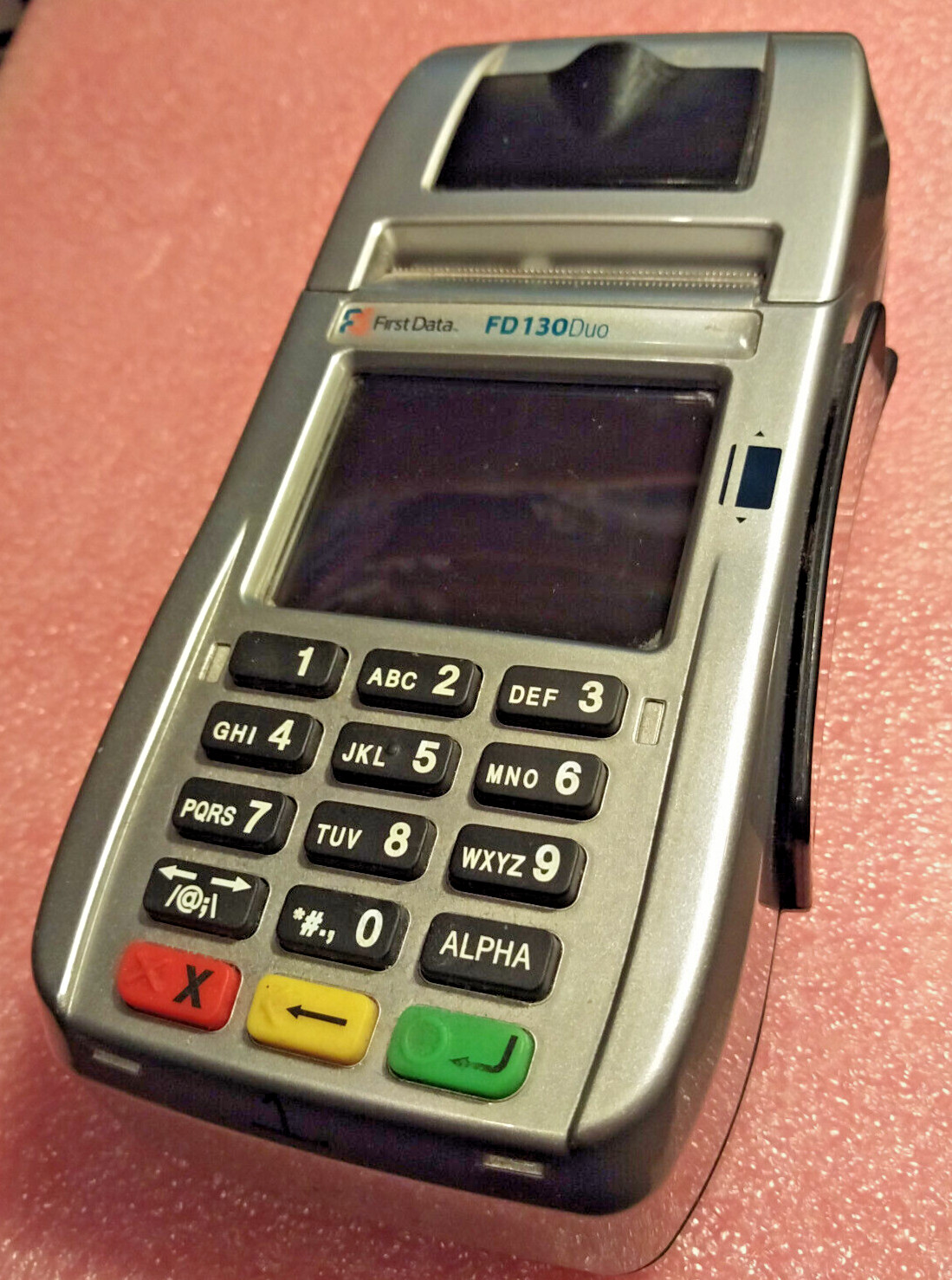 First Data FD130Duo Credit/Debit Card POS Terminal