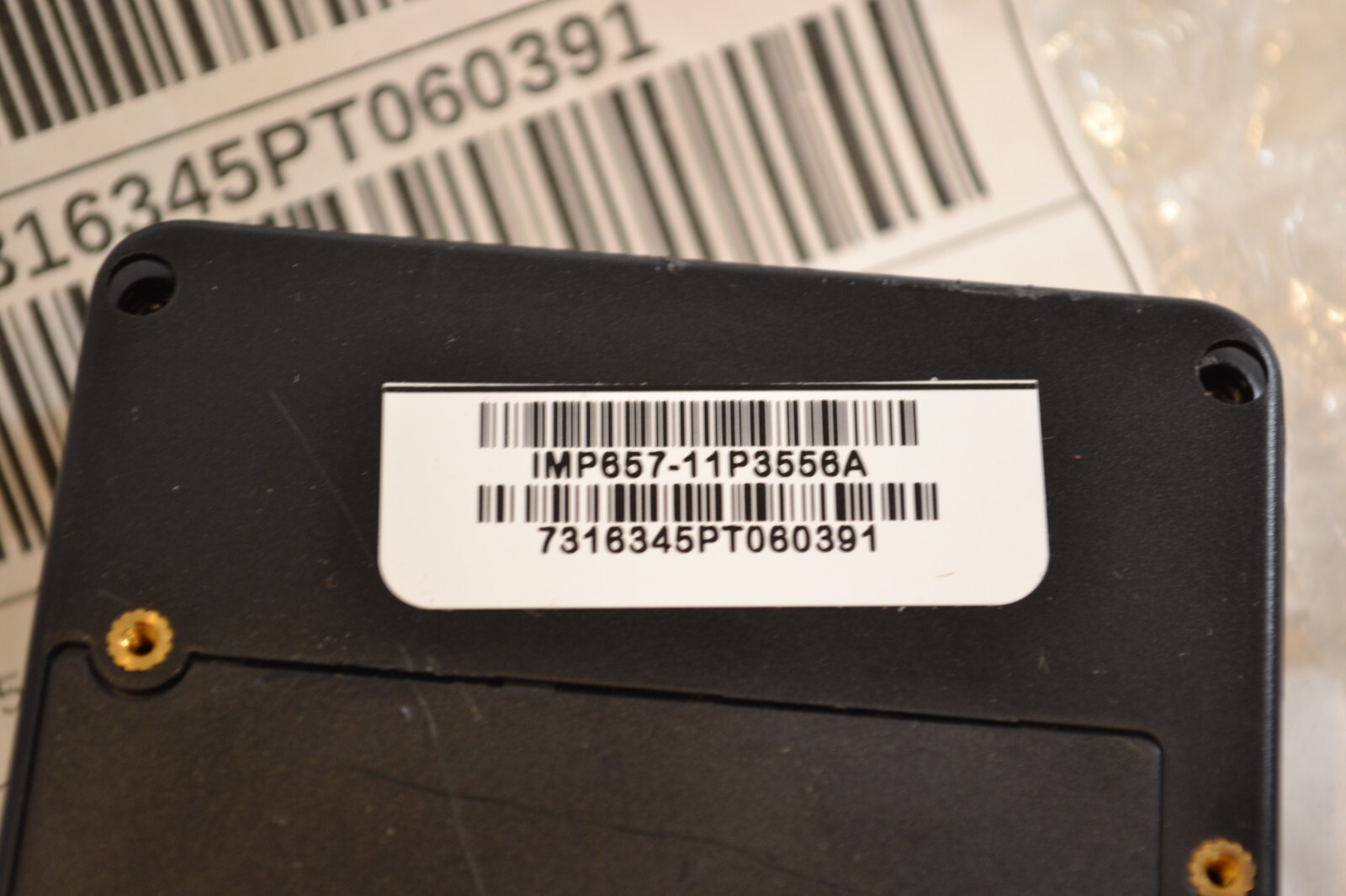 INGENICO ISMP IMP657-11P3556A PORTABLE POS TERMINAL
