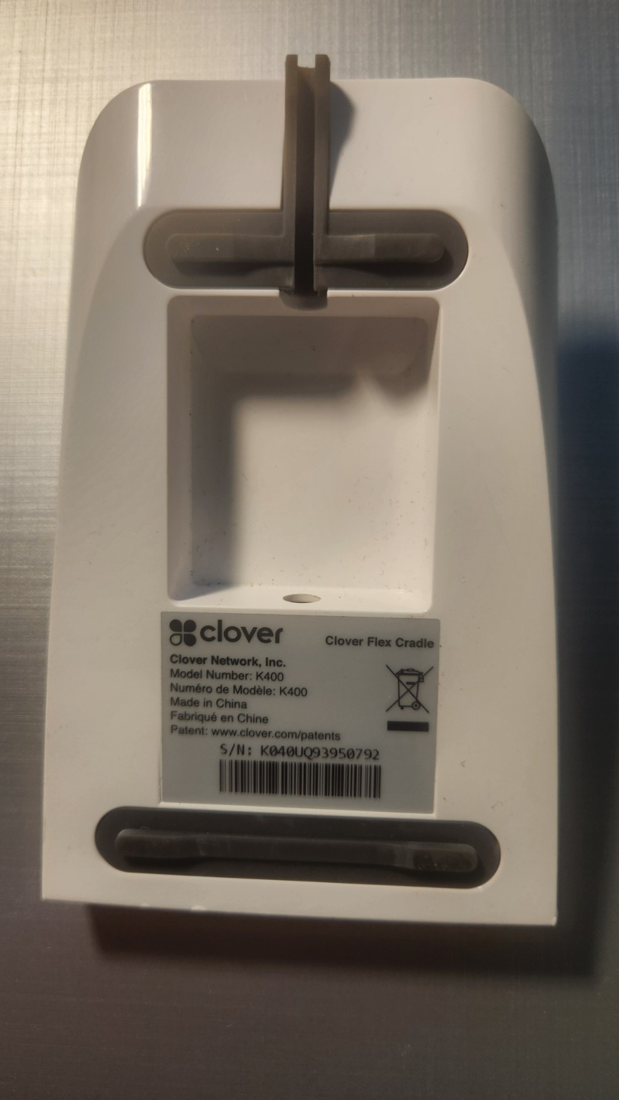 Clover Flex Charging Cradle K400 Brand New