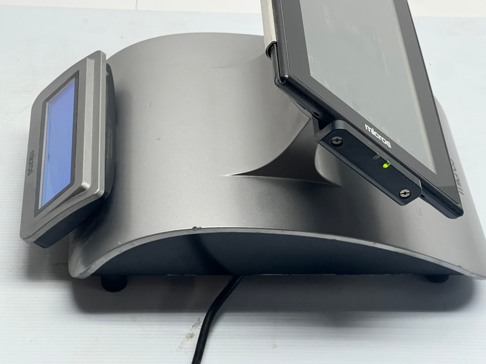 Micros Oracle 400374-020 Stand w/ LCD Rear Display Series 2 Mstation pos machine