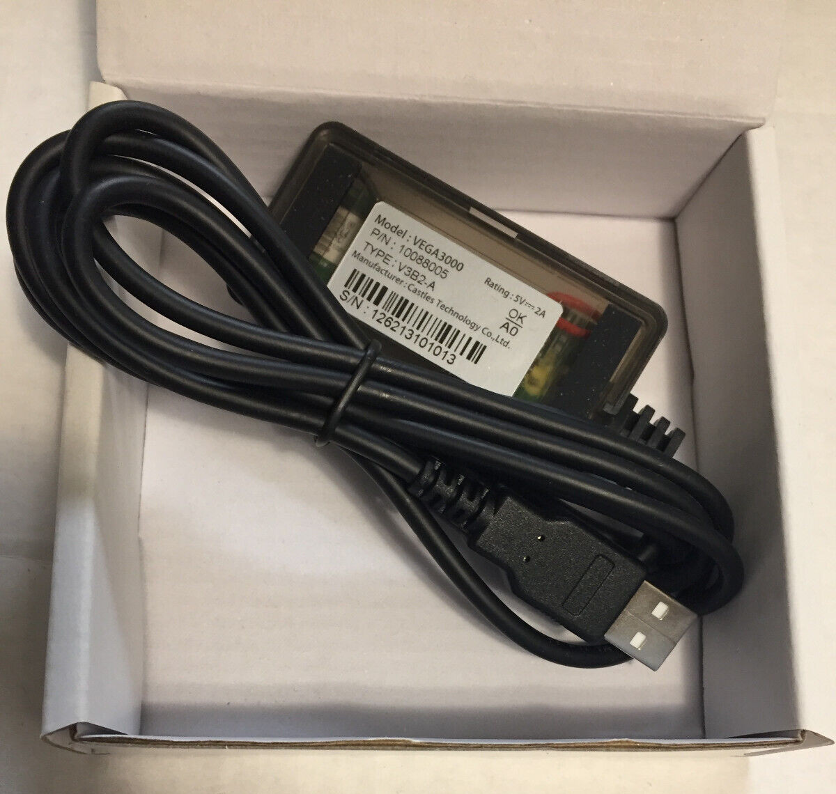 Castles Technology Vega 3000 Charging Base for Dejavoo Z9 4G/WiFi 10088005