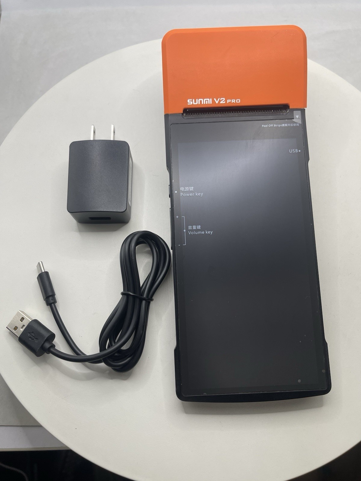 Sunmi V2 Pro POS Terminal 4G/BT/WIFI Thermal printer Android No contract USED