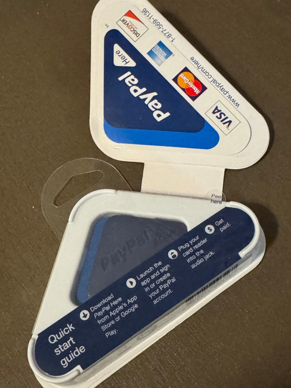 LOTOF3 Paypal Here Mobile Card Reader Scanner Point Of Sale Devic iPhone Android