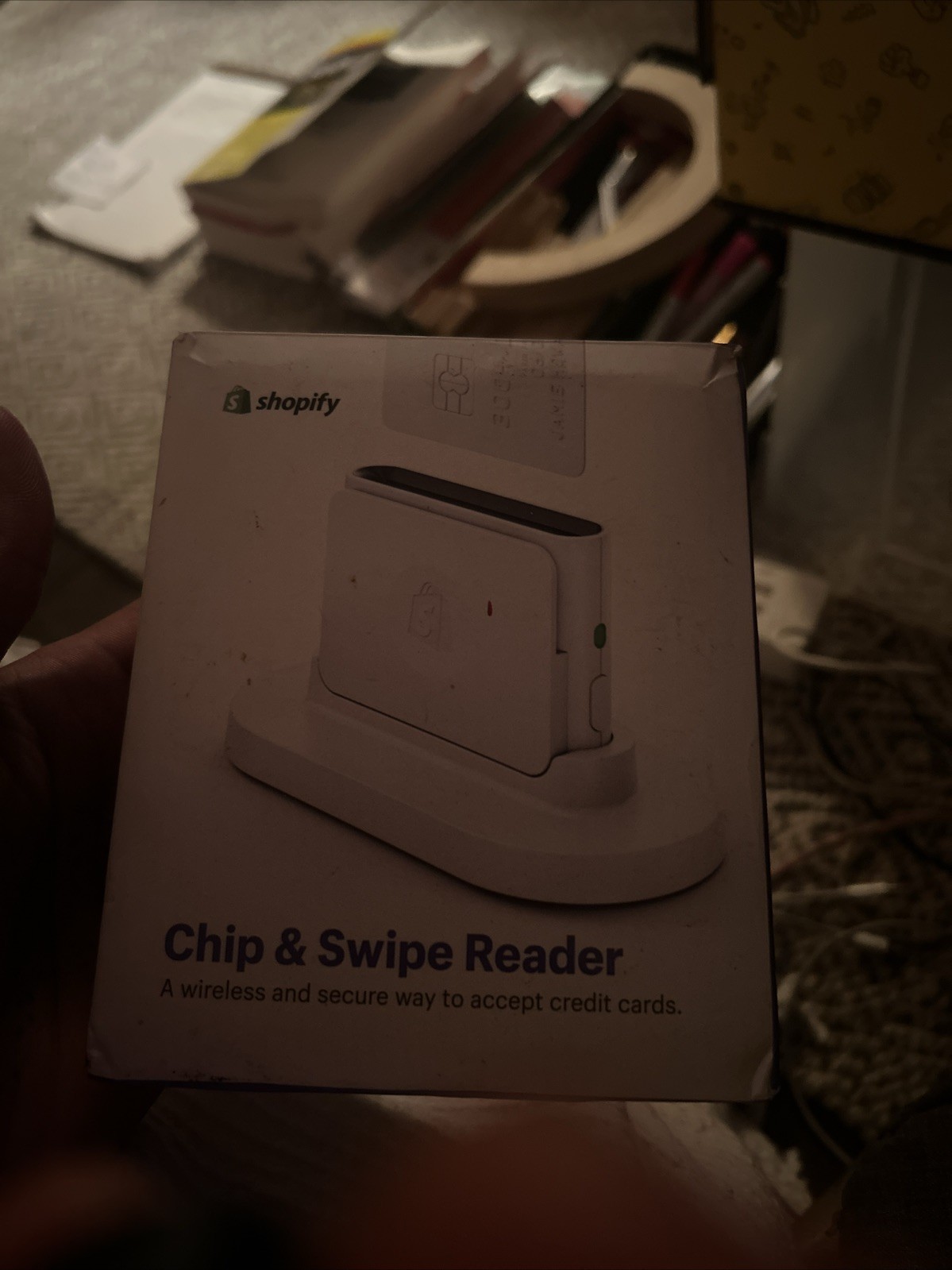 Shopify Chip & Swipe Reader – White (8541732075)