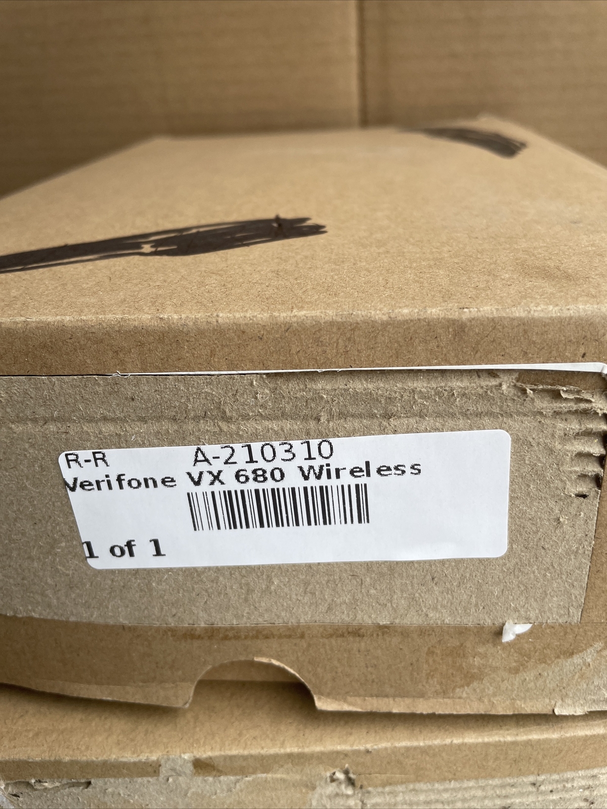 Verifone VX 680 3G Silver Handheld Wireless Credit Card Terminal