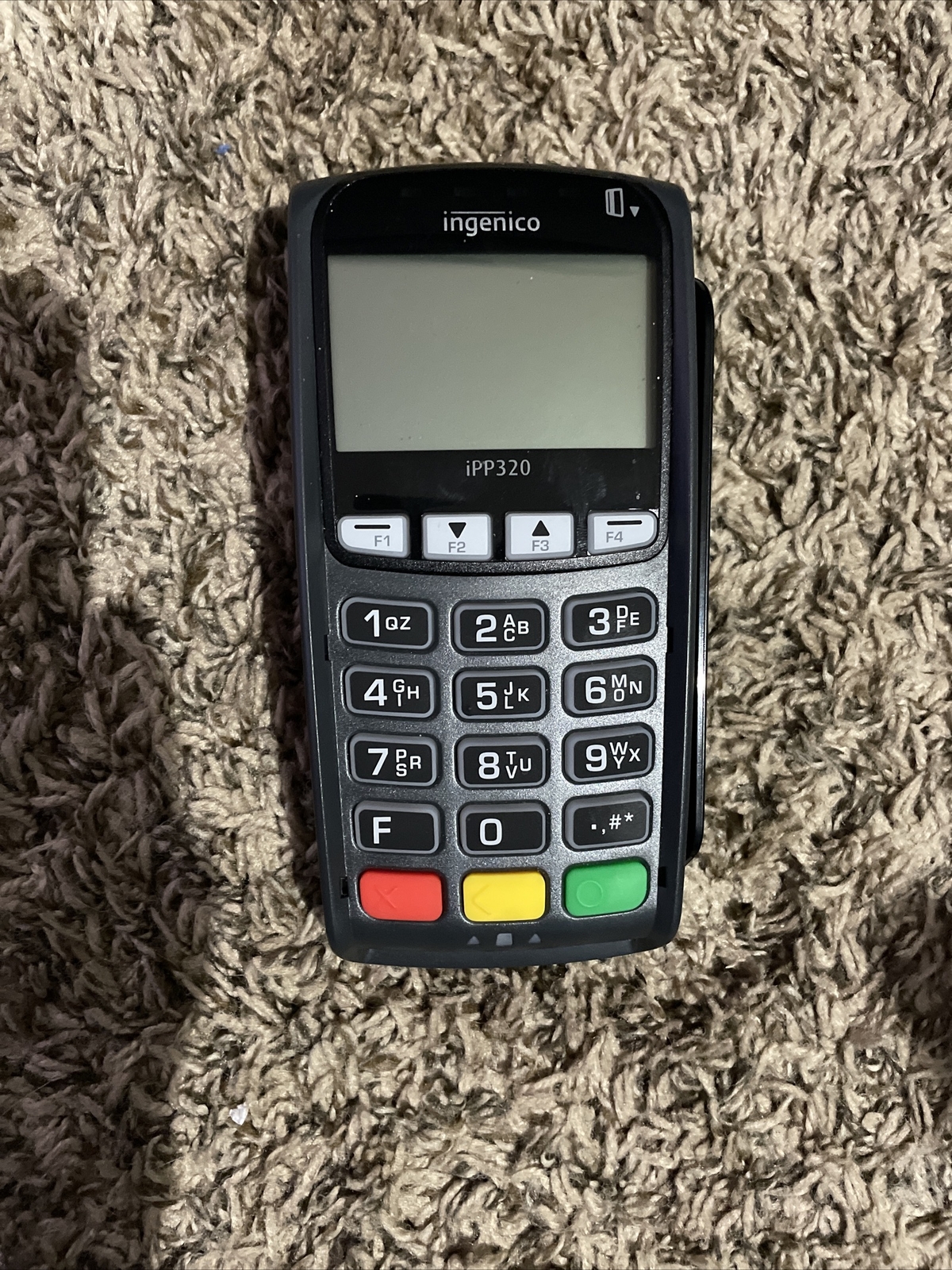 Ingenico iPP320 Payment Terminal. Terminal ONLY – No Cords Or Hardware Included