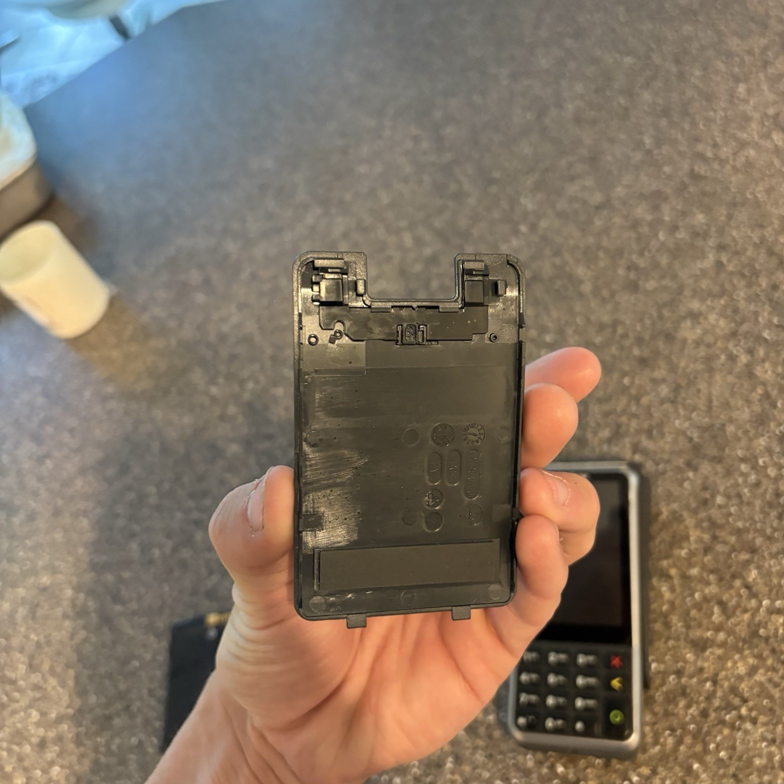 Verifone V400M Plus 4G Bluetooth Credit Card Terminal Battery / Cover / Paper