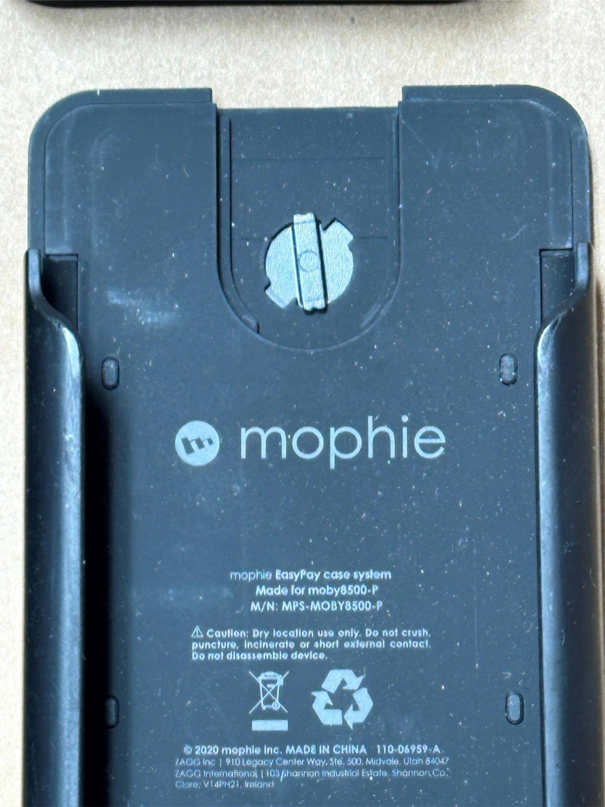 4x Pack Lot Mophie Moby8500-P Battery Case fo rIngenico Moby 8500