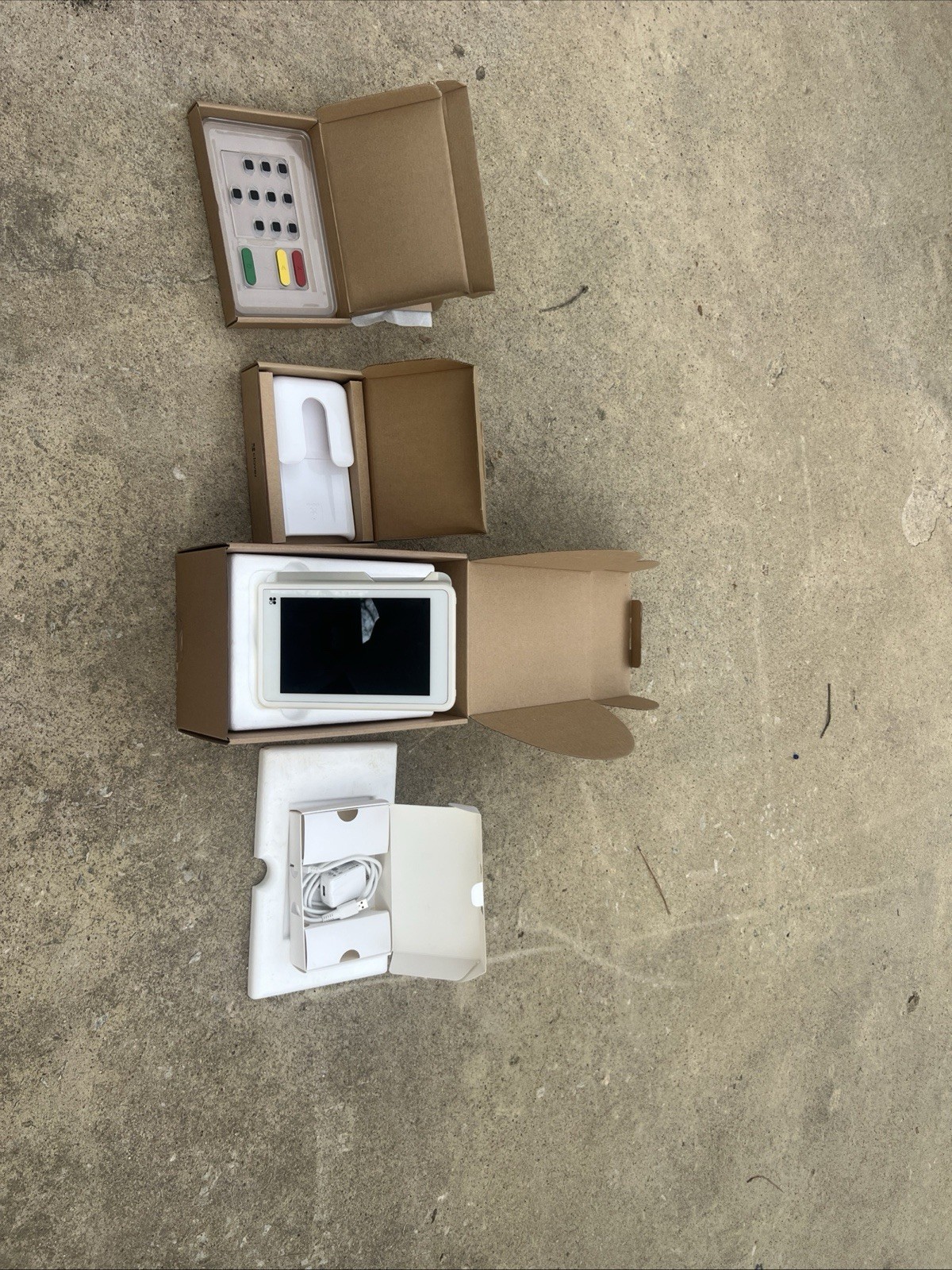 Clover C201 Mobile Portable POS Device Touchscreen Card Reader & Barcode Scanner