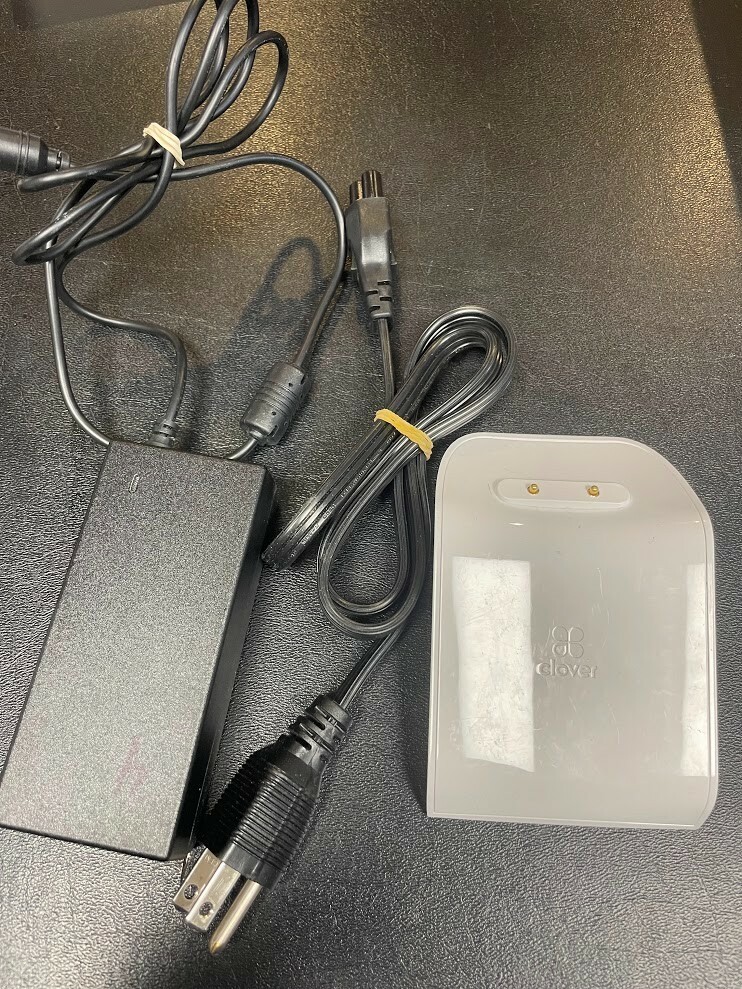 Clover Flex C401U Wireless Credit Card Processor – Complete Kit w/ Charger Base 