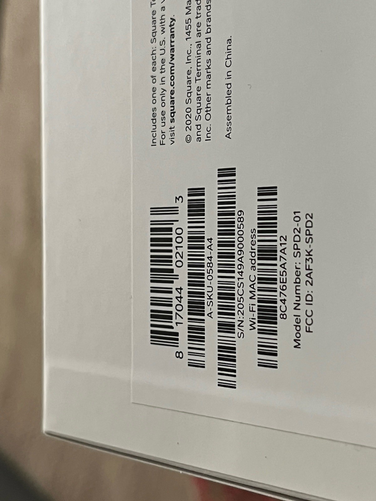 New 🔥Sealed Square Terminal Wireless POS Credit Card Terminal, 🔥