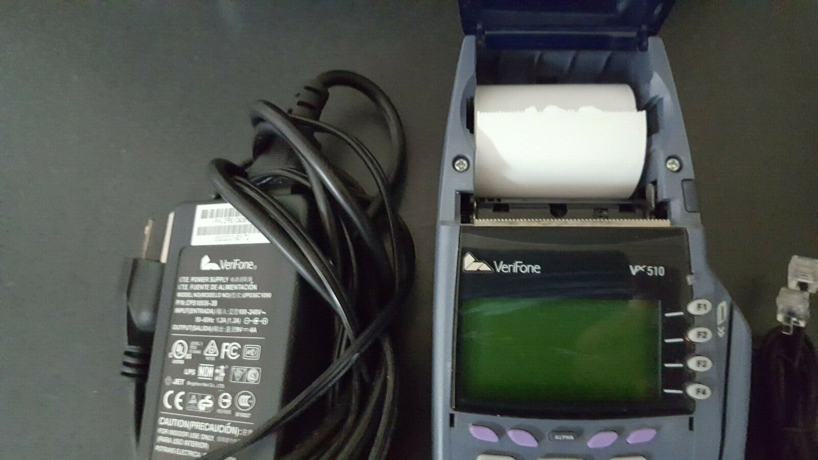 Verifone Vx510 Dial Credit Card Terminal – PCI Compliant Free Shipping