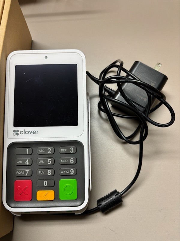 Used-Clover Compact C801 Wired Credit Card Terminal/Reader