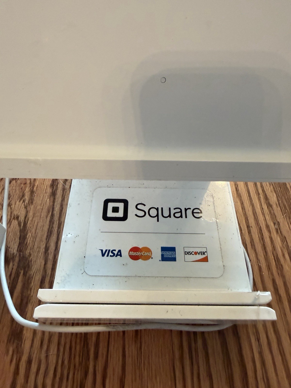 Square iPad POS Stand Base for Credit Card Terminal, Wired, Power Adapter