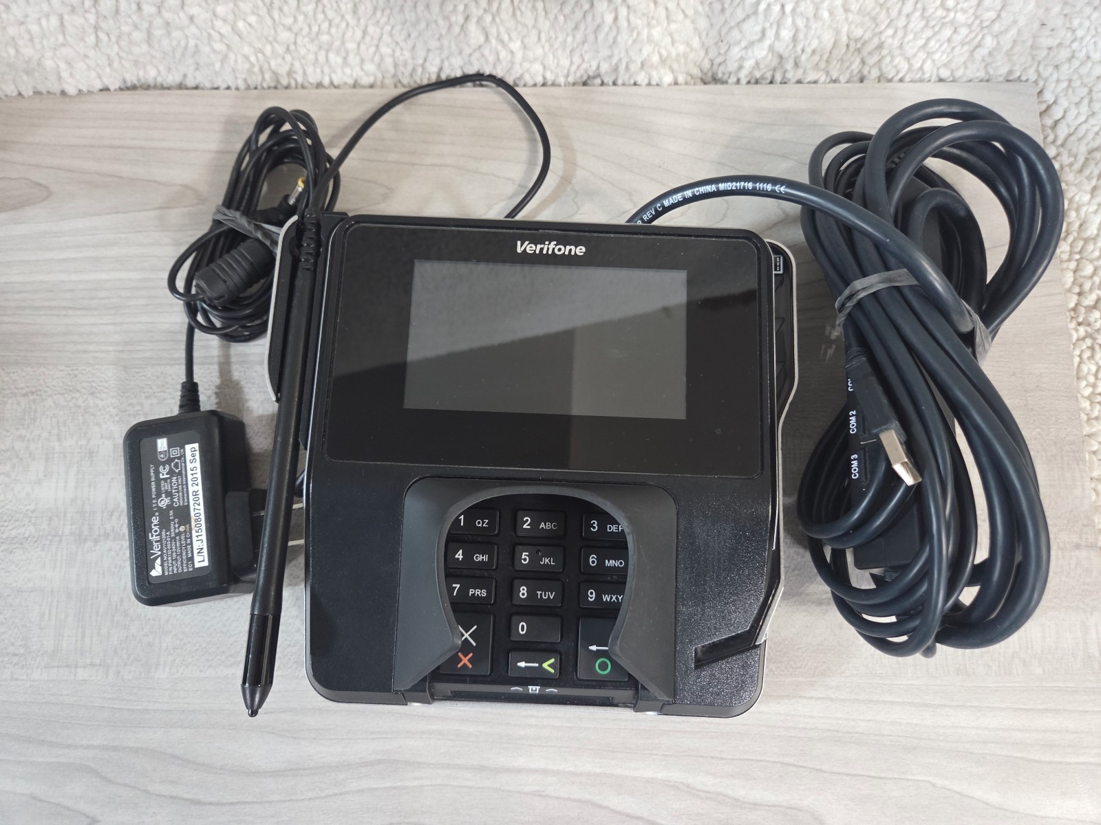 LOT OF 4 ~ VeriFone MX 915 Credit Card Pinpad Payment Terminal ~ M177-409-01-R
