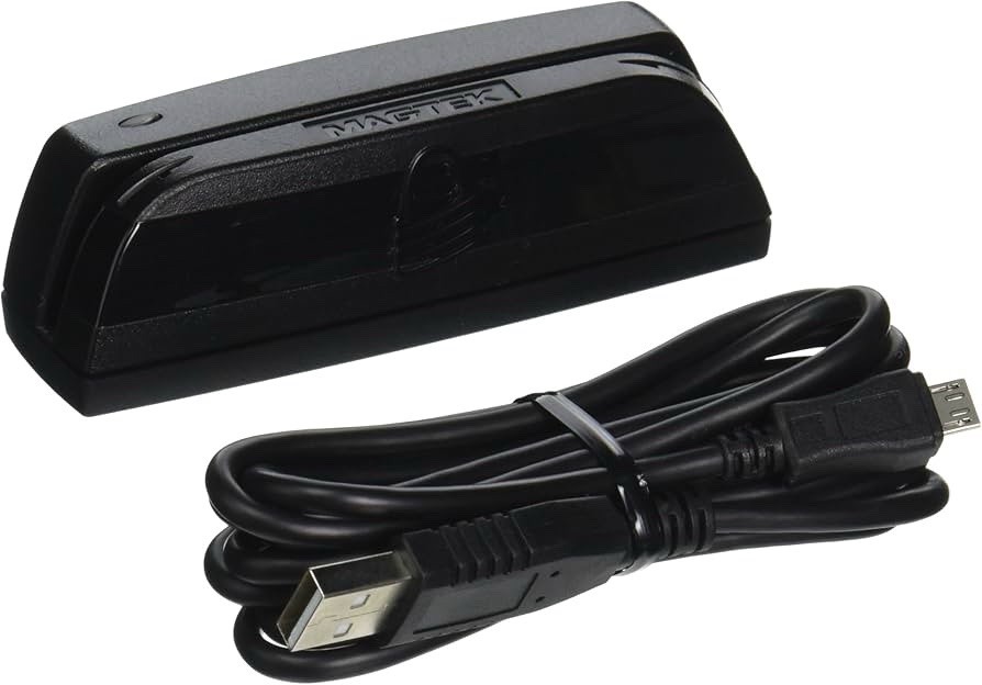 MagTek 21073062 USB Credit Card Swipe Reader
