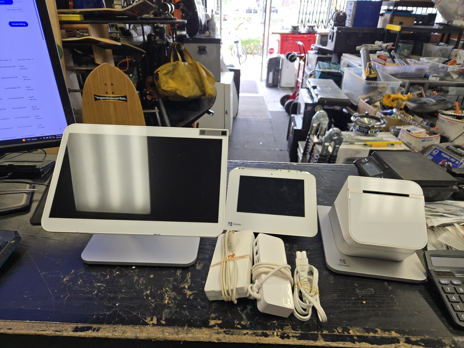Clover Station Pro POS System With Display S503, Terminal C503, Printer P500