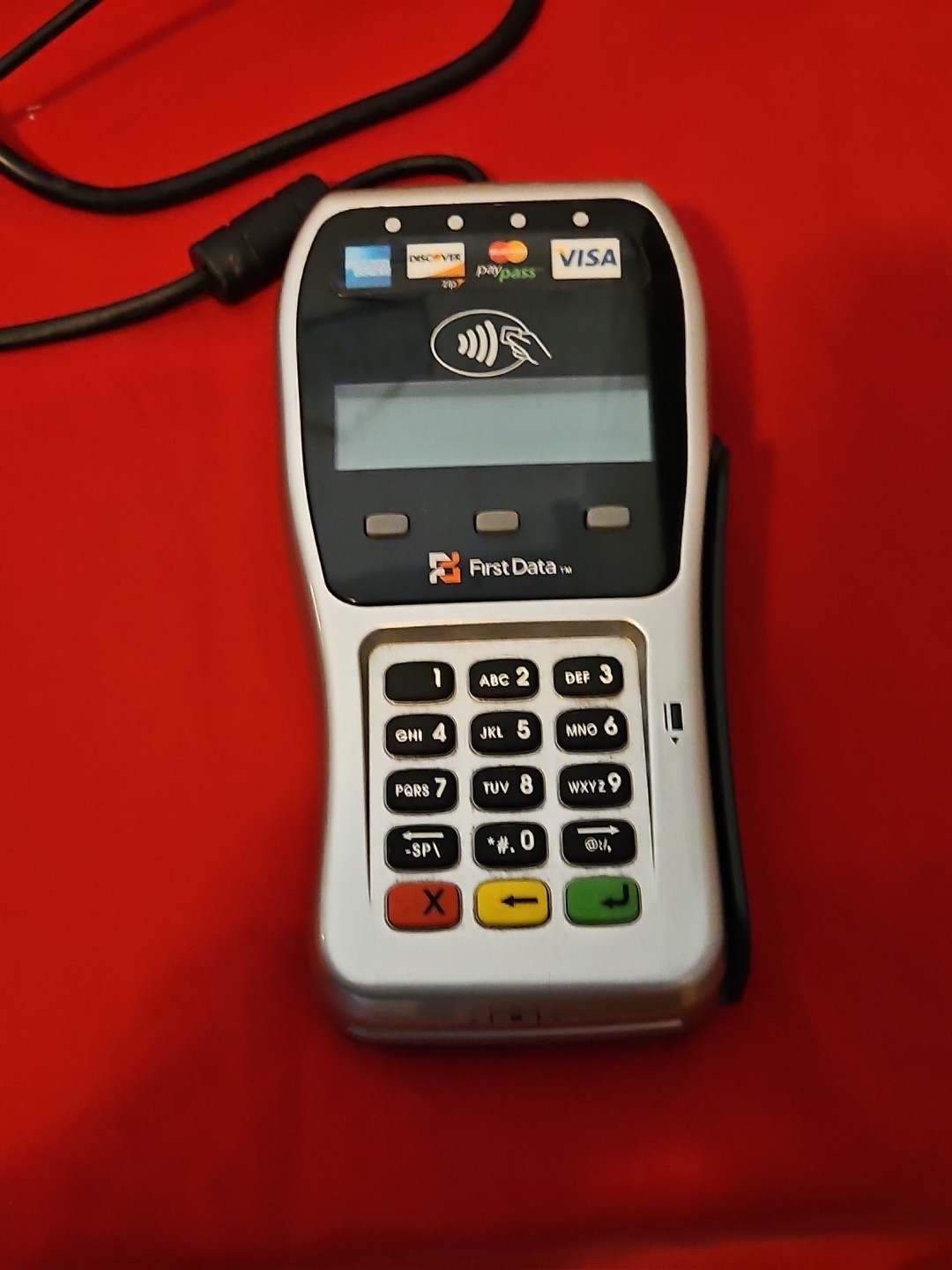 First Data FD130 Duo and FD-35 PIN Pad Credit Debit Card POS Terminal FD130Duo
