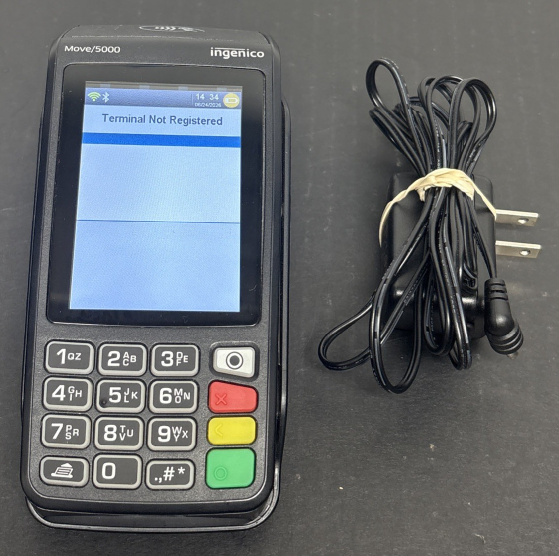 Ingenico Move/5000 CL/4G/WIFI/BT EMV Chip, Magstripe, and NFC/Contactless